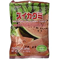 Japanese Gummy Candy from Kasugai - Watermelon - 107g