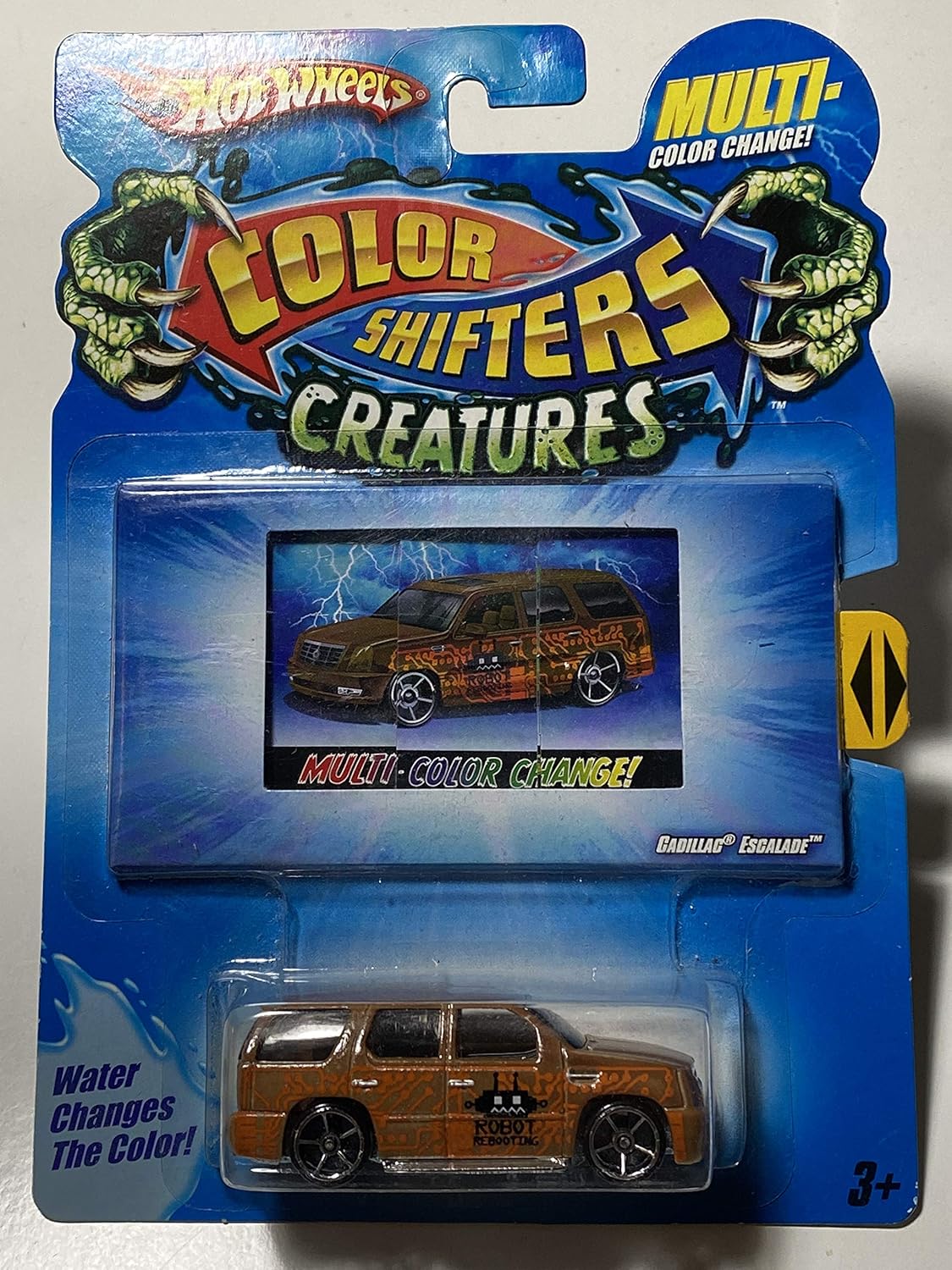 hot wheels color shifters creatures