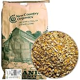 New Country Organics | Corn-Free Classic Layer Chicken Feed for Laying Hens | Corn-Free and Soy-Free | 17% Protein | Certified Organic and Non-GMO Chicken Food | 25lbs Bag