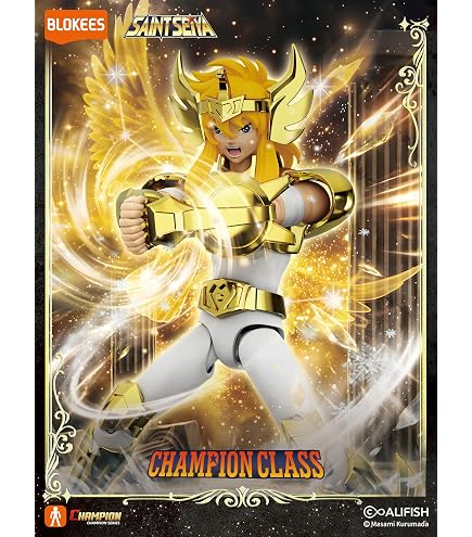 Amazon.com: BLOKEES Saint Seiya, Galaxy Version, GV03, Gold Zodiac