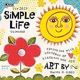 The LANG Companies Simple Life 2019 Mini Wall Calendar (19991079245)
