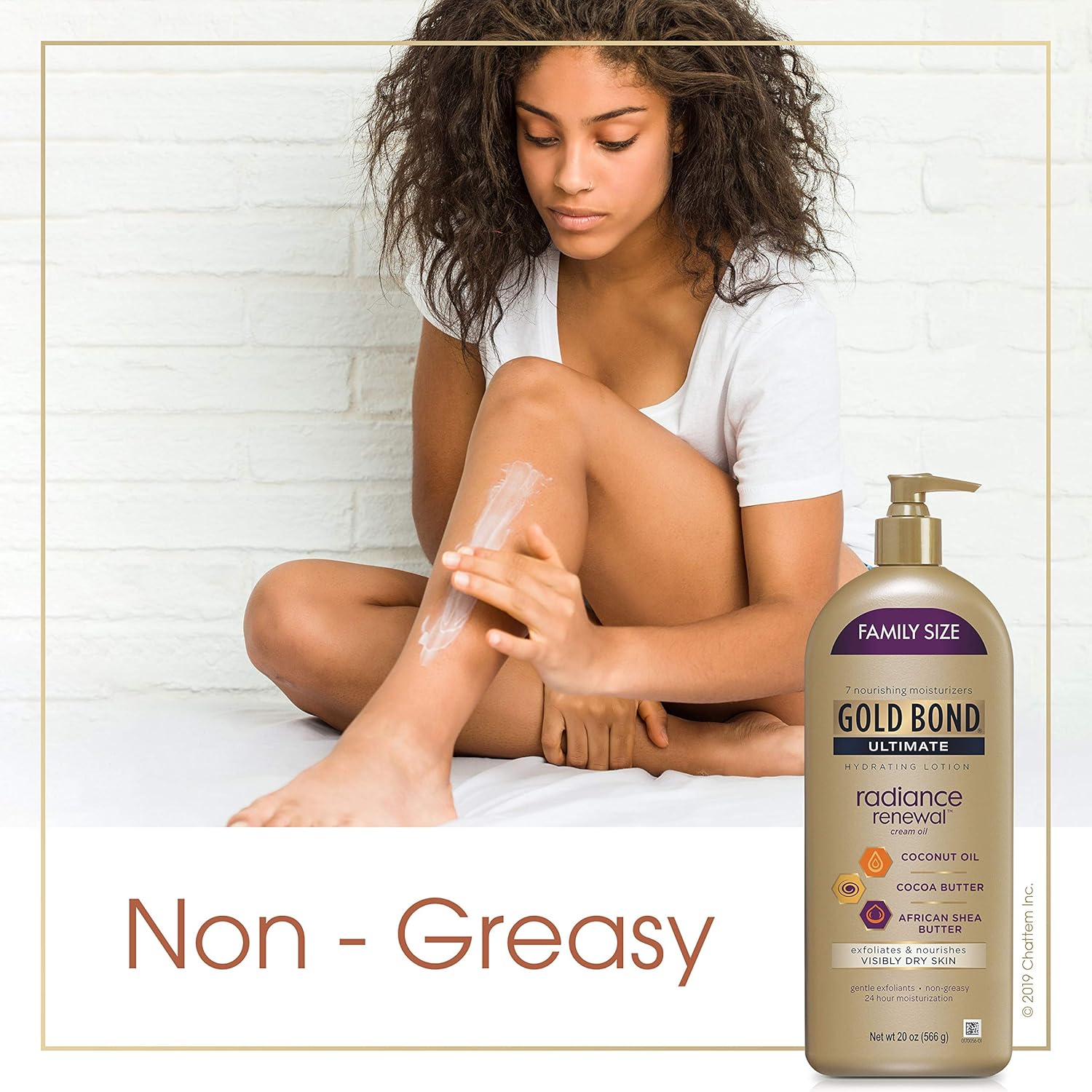Gold Bond Ultimate Radiance Renewal Hydrating Lotion for Visibly Dry Skin, Family Size 20 oz.: Health & Personal Care