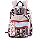 Anitya Hemp Backpack, Multi-Functional Pockets, Eco-Friendly, Unisex, Hiking Daypack, Durable Rucksack (AHLB09)