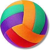 Champhox Soft Indoor Volleyballs for Kids Youth First Learning Volleyalls Realistic Feel Bounce for Practicing Inside The House Backyard Gym Birthday