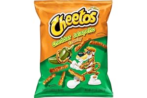 Cheetos Crunchy Cheddar Jalapeño Cheese Flavored Snacks, 8.5 Oz