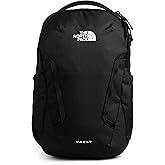 The North Face Women's Vault Everyday Laptop Backpack - Commuter Travel Bag, Water-Repellent, Spacious Main Compartment, TNF Black-NPF, One Size