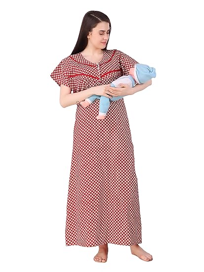 Women`s Feeding/Maternity/Nursing Nighty/Nightwear