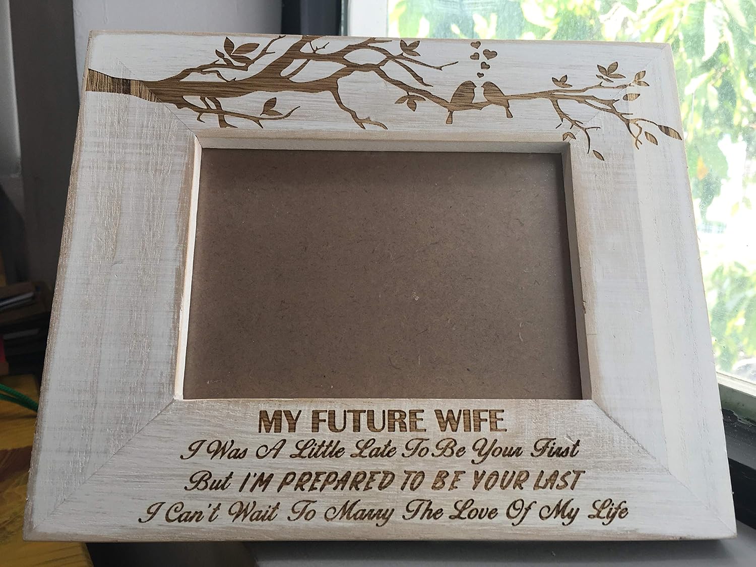 to my future wife picture frame