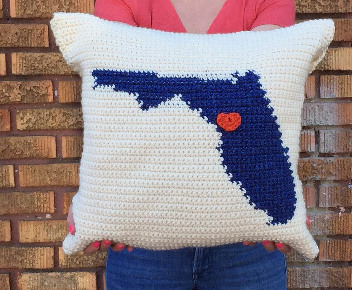 Amazon Com Crochet University Of Florida Or Florida State Throw