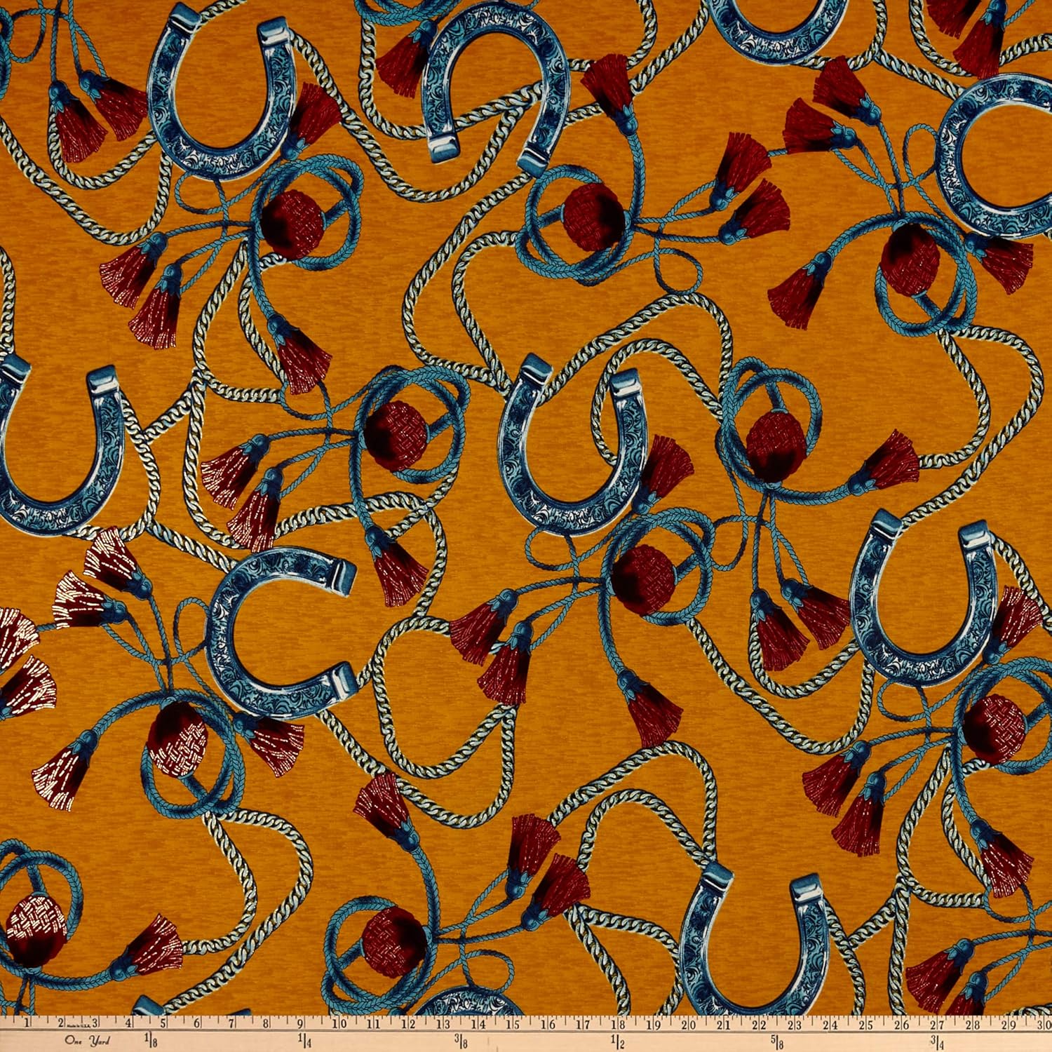 mustard denim fabric