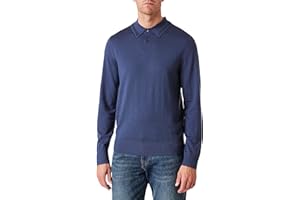 Paul Smith Mens Ps Paul Smith Men's Merino Wool Polo Sweater