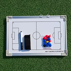 Net World Sports Forza Soccer Coaching Board 18in X 12in Player Magnets And Pens Included Wipe Clean Tactics Board Sports Outdoors Amazon Com