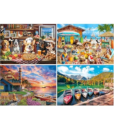 Amazon.com: RoseArt - Kodak Premium - 4-in-1 Multipack - 1000