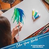 Crafts 4 ALL 60 Acrylic Paints Set for Canvas Wood Ceramic Fabric Non-Toxic view 7