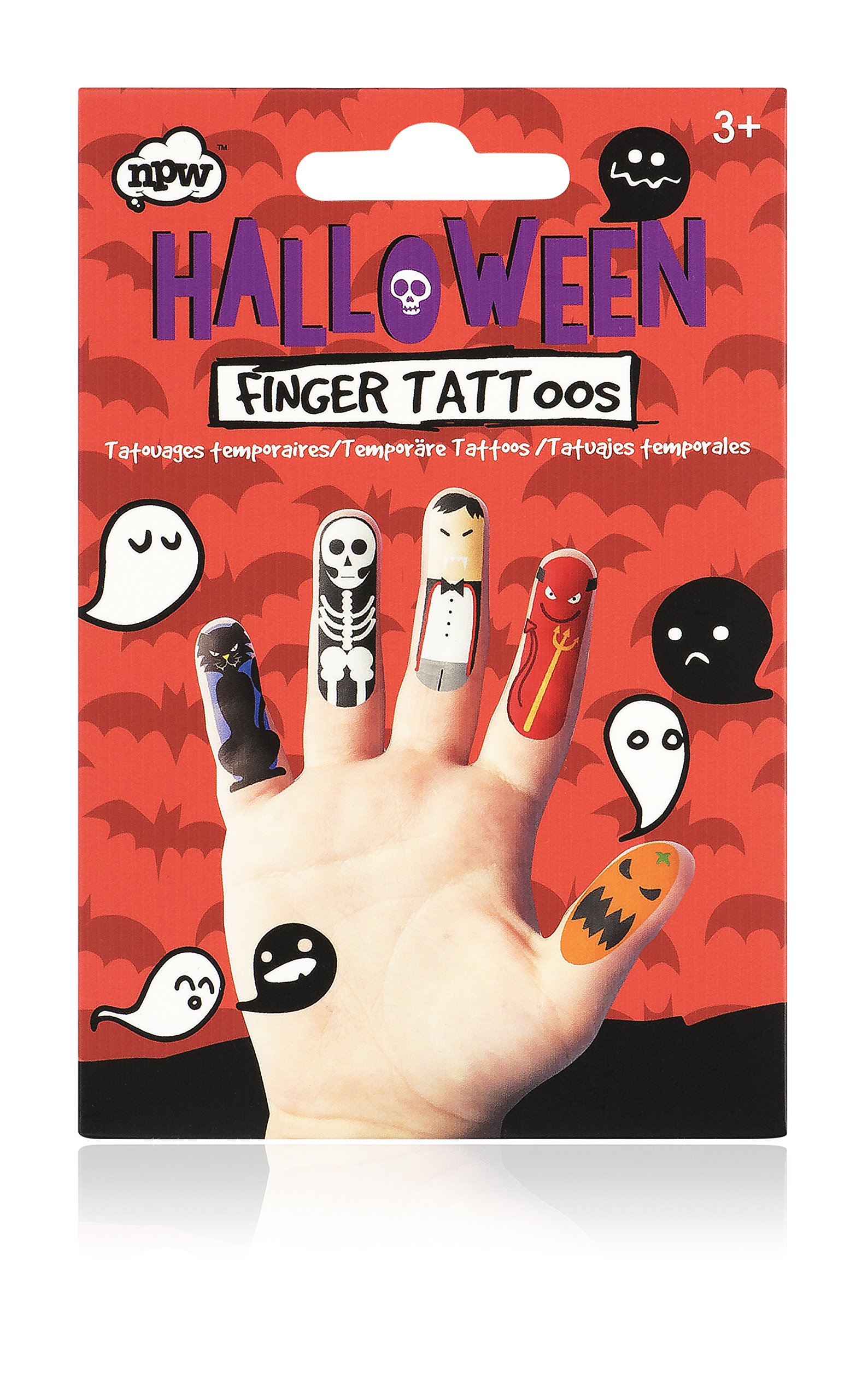 NPW NP25019 Halloween Finger Tattoo