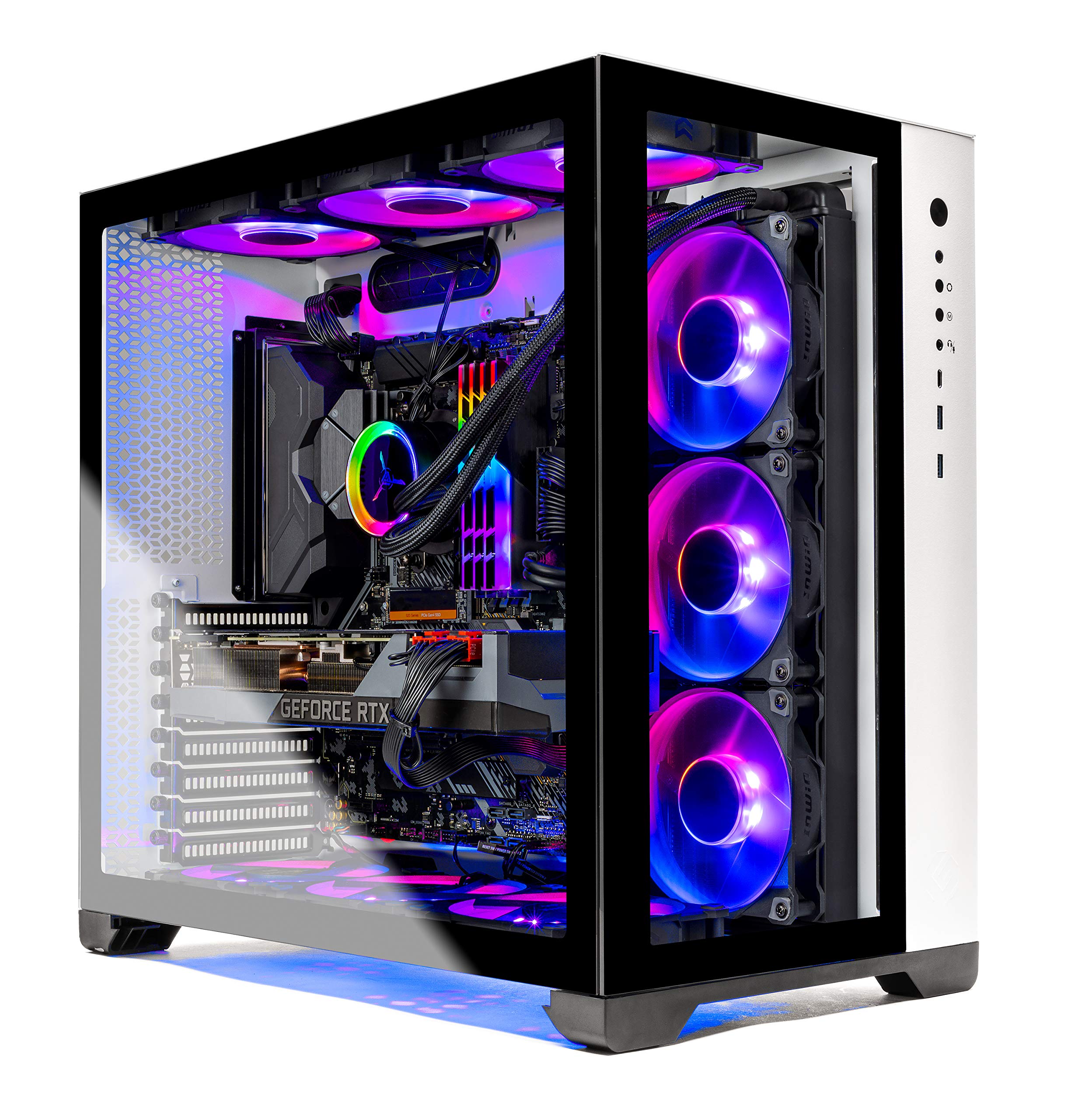 Skytech Prism II Gaming PC Desktop - AMD Ryzen 9 3950X 3.5GHz, RTX 3090 24GB, 64GB RGB Memory 3600mh