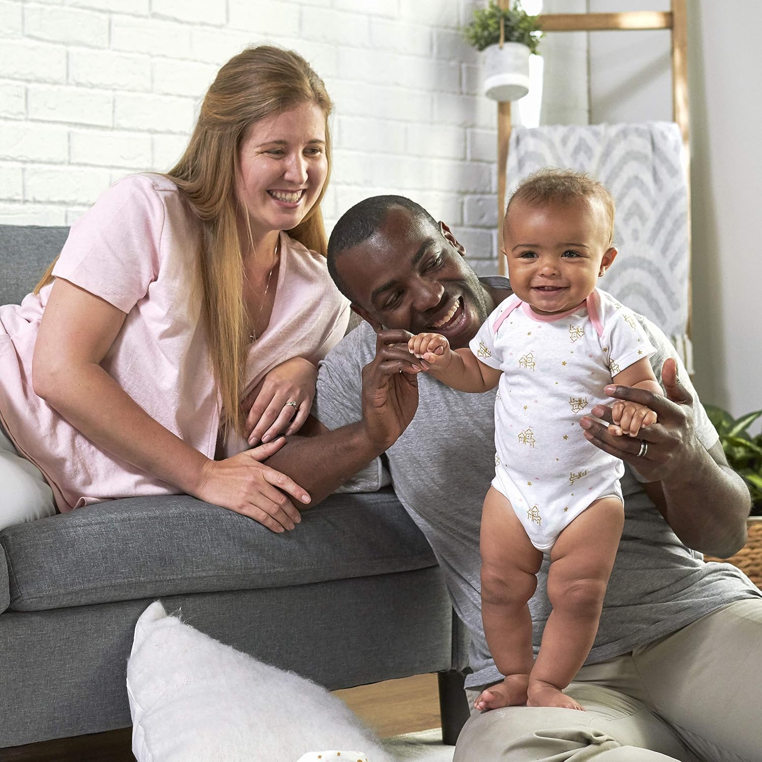 Gerber Baby Girls' 5-Pack Variety Onesies Bodysuits: Clothing