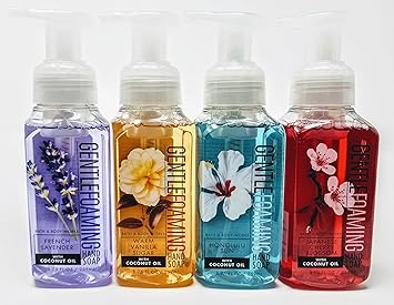Bath And Body Works Four Pack Foaming Hand Soap Scents Include Japanese Cherry Blossom