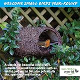 Simon King Wildlife World Brushwood Nester Bird Habitat Brown view 3