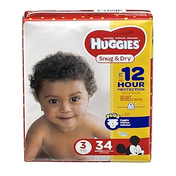 huggies size 3 small pack