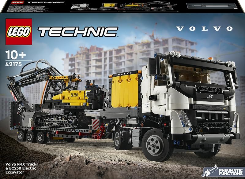 Technic Camion Volvo FMX et Pelleteuse électrique EC230-42175