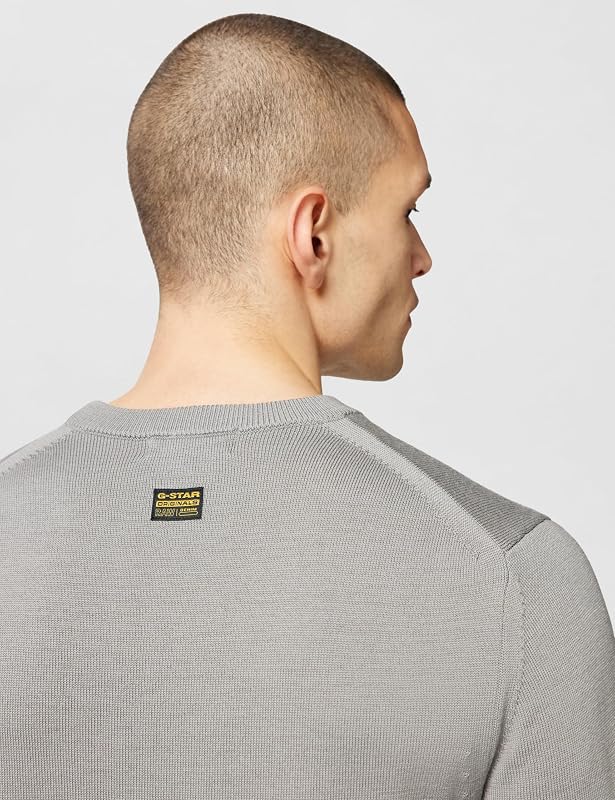 Jersey Premium Core Knit para Hombre, Gris (wild dove D27686-B692-G283), XS