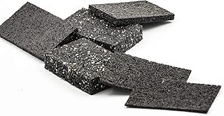 60x Terrassenpads [3mm] 60x90 in unterschiedlichen Stärken aus Gummigranulat - verwendbar als Poolunterlage, Bautenschutzmatte - Gummimatte Pads als Unterlegplatten (Gummiunterlage)