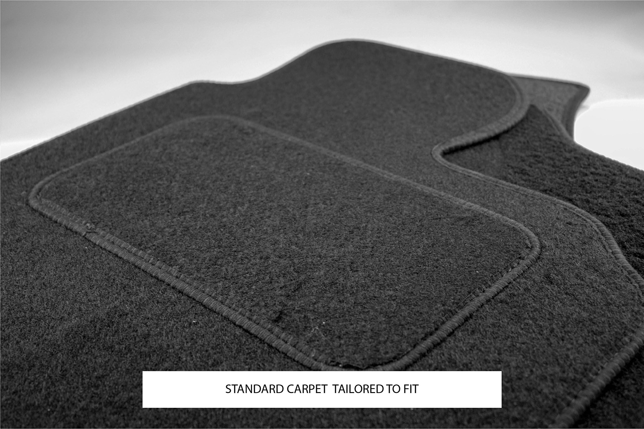 Profile Auto Black Tailored Car Mats Rubber or Carpet for Toyota Land Cruiser Amazon 2002-2007