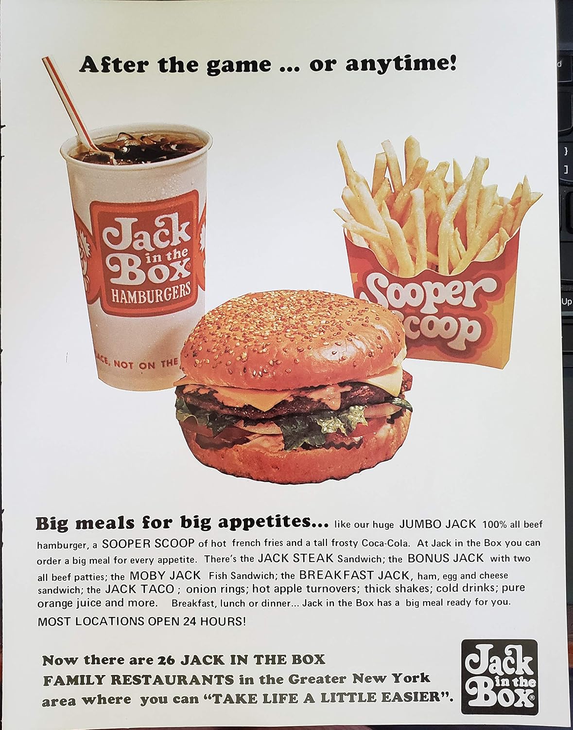 vintage jack in the box