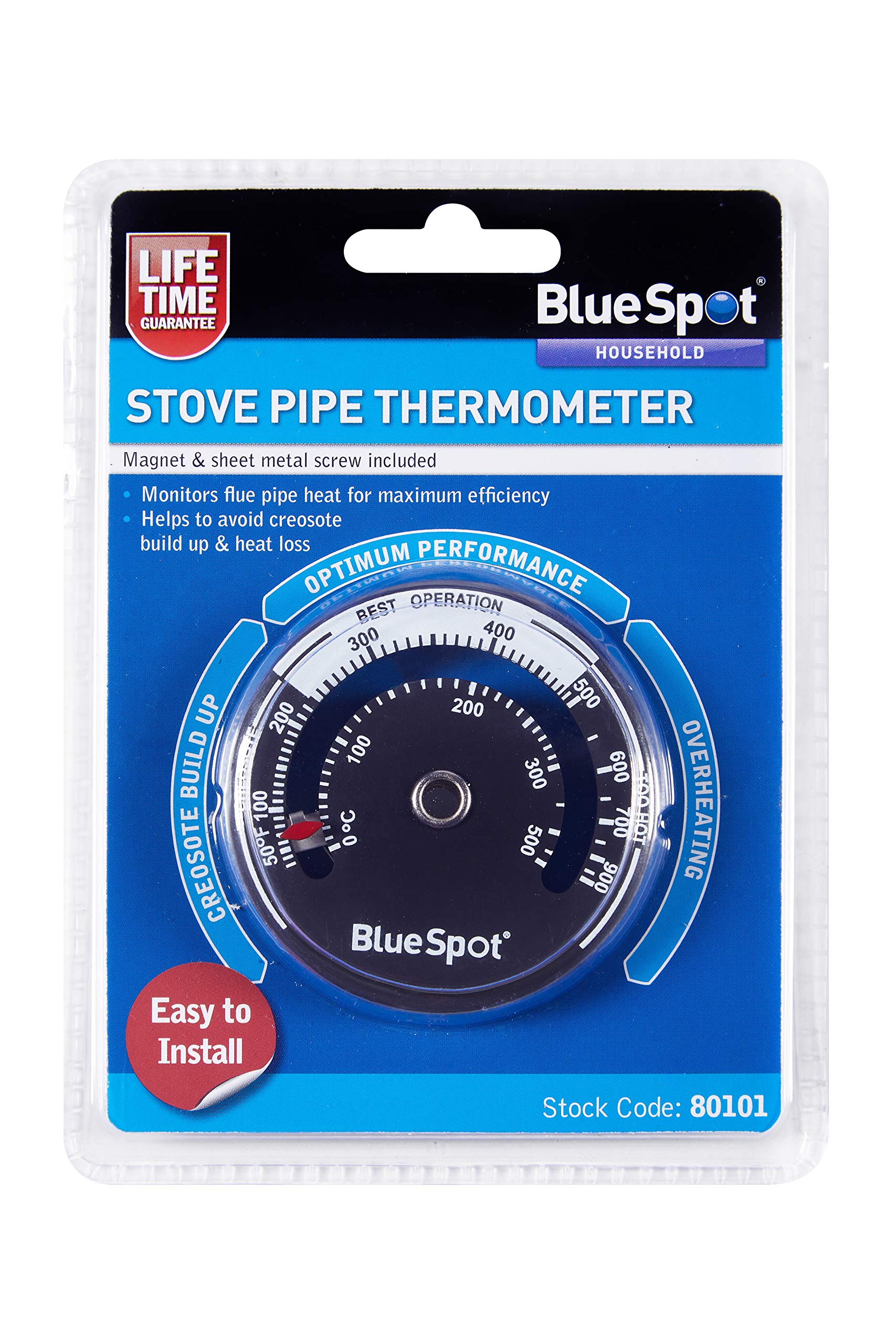 Blue Spot 80101 Stove Pipe Thermometer