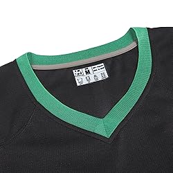 Pullonsy Replica Black Football Jerseys for Men