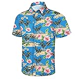 Hawaiian Shirt for Men, Beach Shirts for Mens