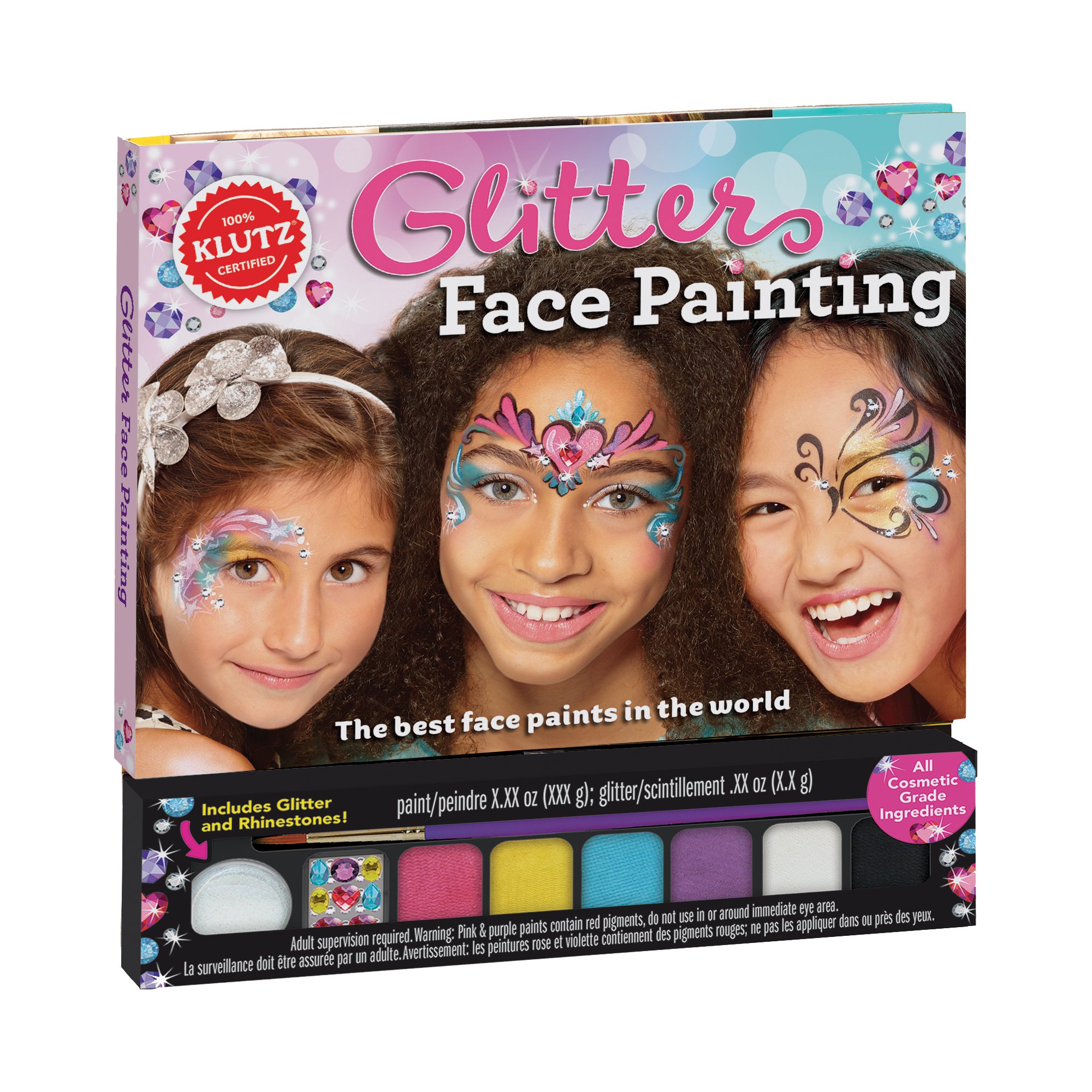 KLUTZ Glitter Face Painting Toy Medium