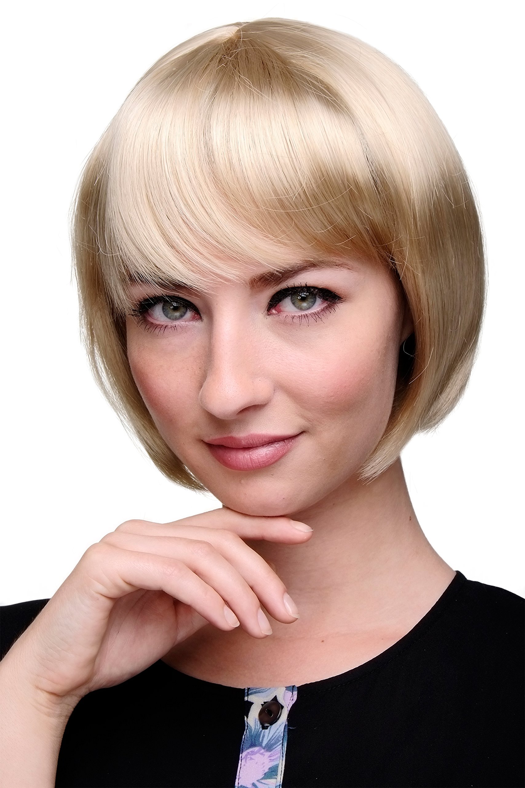 WIG ME UP - Lady Quality Wig Short Page Bob Fringe Bangs Light goldblond goldblond 703-202 โ image 1