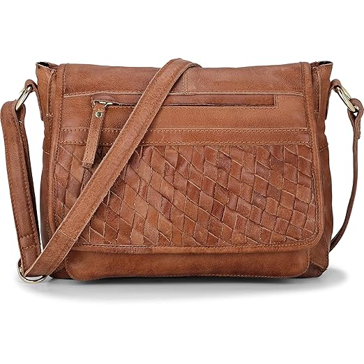 Cox Damen Trend-Umhängetasche braun OneSize