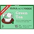 Yamamotoyama Green Tea Bags, 1.13-Ounce (Pack of 6)