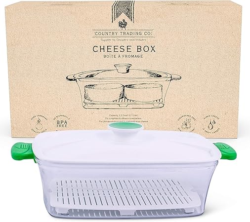 Caja de almacenamiento y maduración para queso: Amazon.es: Hogar
