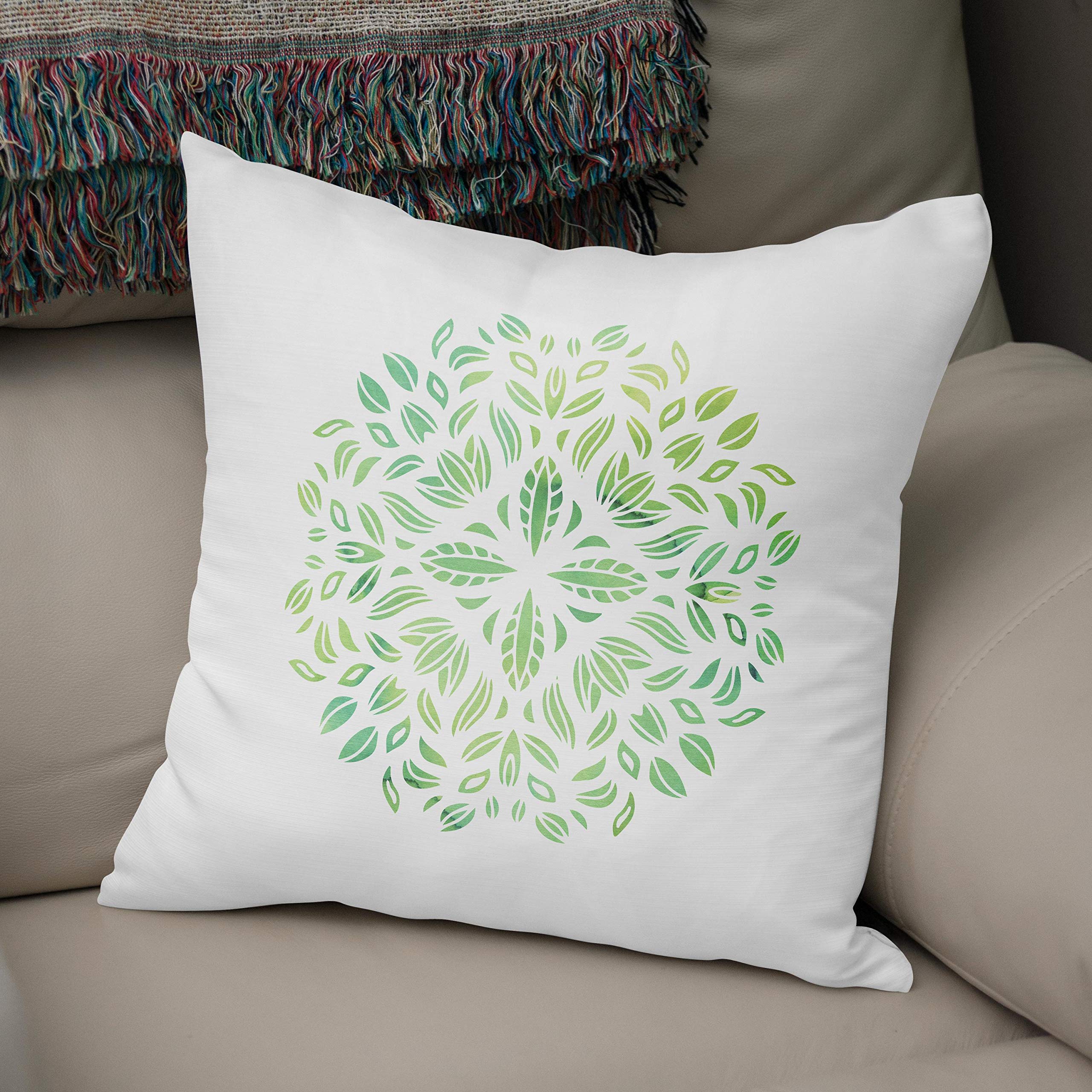 Bonamaison, Decorative Cushion Cover - 50% Cotton 50% Polyester - 43x43cm - Designed and Manufactured in Turkey