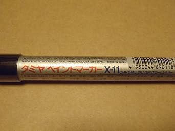 タミヤ ペイントマーカー X 11 クロームシルバー ペイントマーカー 011 カラー塗料 通販 Amazon