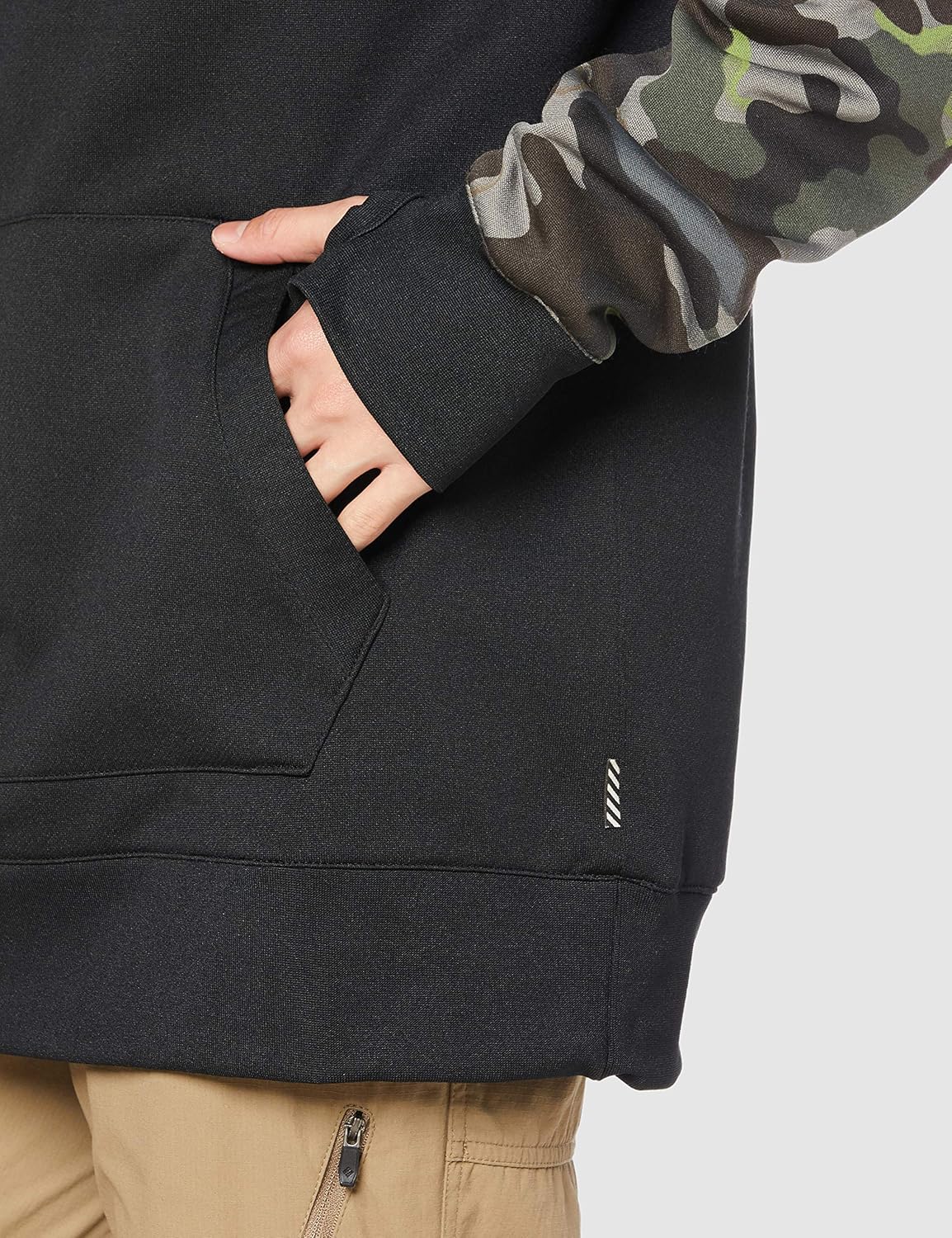 Volcom Men's Hydro Hooded Fleece Riding Hoodie: Clothing