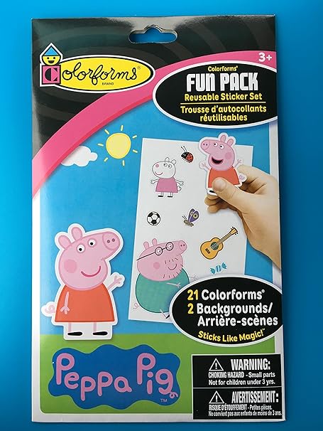 peppa pig colorforms