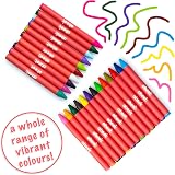 abeec 144 Crayons Set of 144 Wax Crayons 24 Colours 6 Each view 4