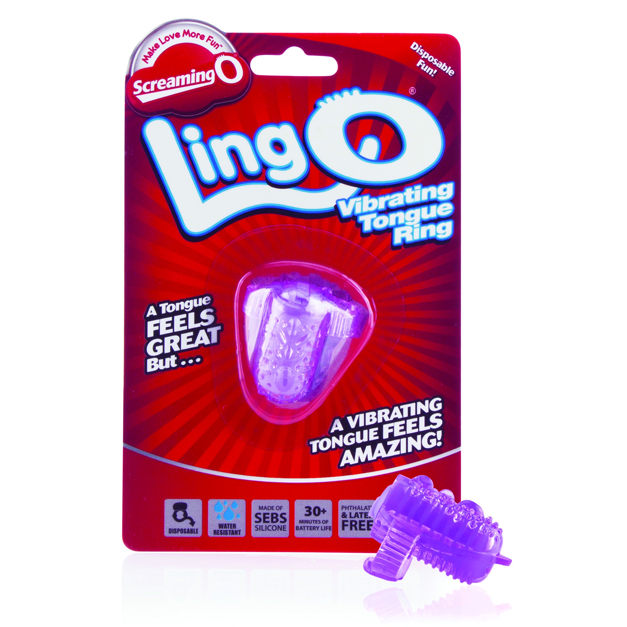 The Screaming O Ling O Vibrating Tongue Ring