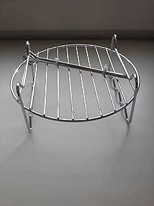 Parrilla para Gourmetmaxx Freidora de aire caliente de acero inoxidable