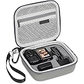 Osmo Nano Case, Protective Carrying Case for DJI Osmo Nano Accessories, Portable PU Leather Storage Bag for Travel Outdoor Vl