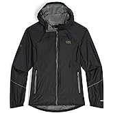 Outdoor Research Women's Helium Rain Jacket, Black, XL