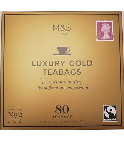 箱凹みアリ【大容量】 M&S 紅茶「Luxury Gold」240ティーバッグ 箱凹みアリ【大容量】 M&S 紅茶「Luxury Gold」240ティーバッグ - メルカリ