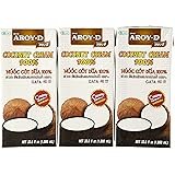 Aroy-D 100% Pure Coconut Cream, 33.8 Oz (3-pack)