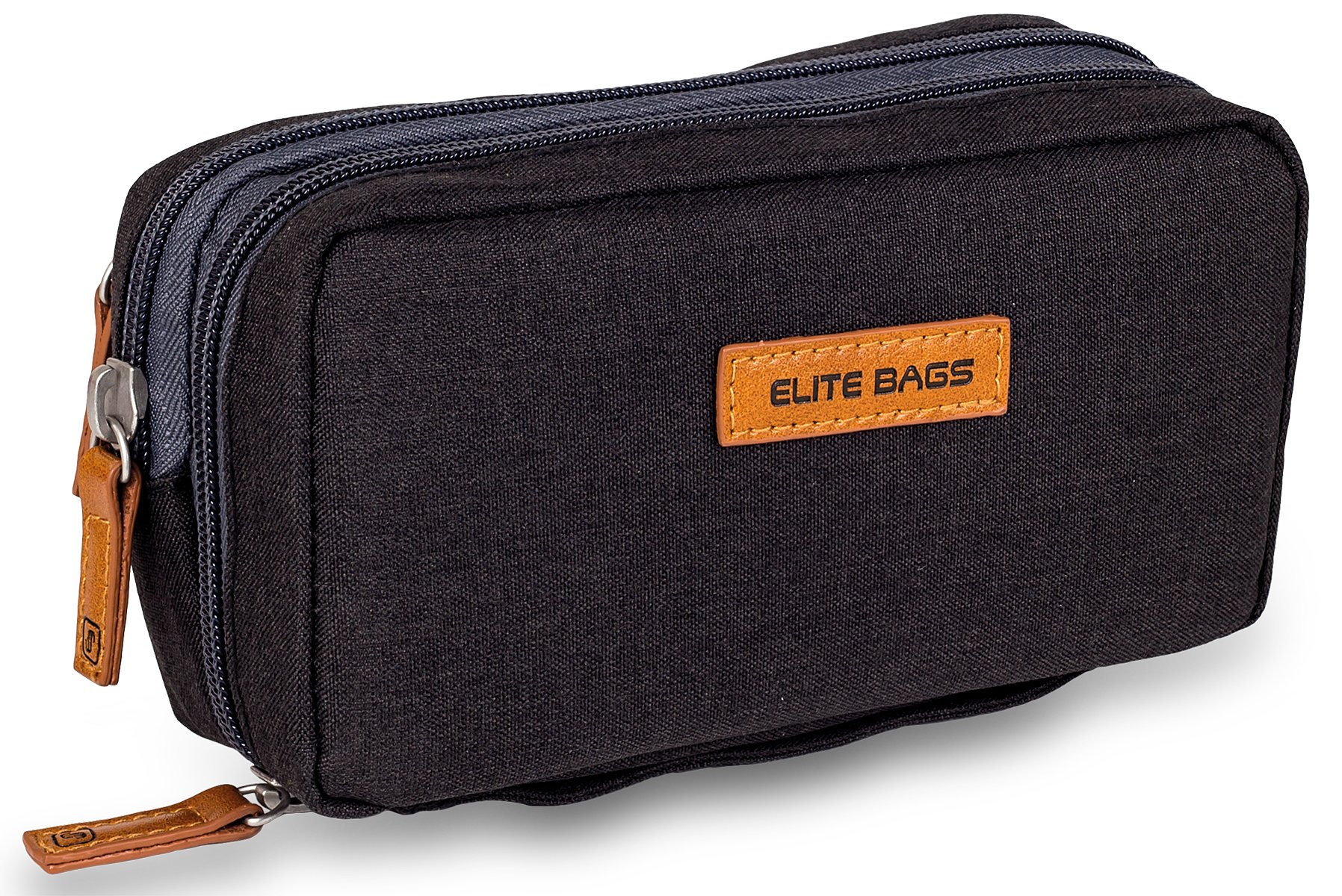Elite Black Insulated Kitbag for Diabetics | Reusable Cold Gel Included | Various Compartments