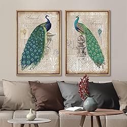 MUDECOR Framed Canvas Print Wall Art Vibrant